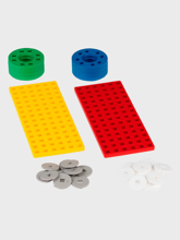 Plus-Plus Accessory Pack - Red & Yellow, 30 pcs