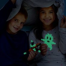 Plus-Plus - Glow Mix, Tube with 100 pcs