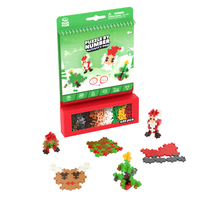Plus-Plus - Activity Pad, Christmas, 125 pcs