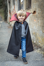 Vampire Cape with High Collar, 4-6 yrs