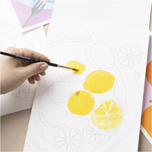 Colouring Pad, 20 Sheets