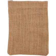Burlap Gift Bags 15x20 cm - Brown, 4 pcs 