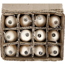 Terracotta Easter Eggs for Ornaments, 12 pcs