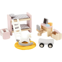 Dollhouse Furniture - Children's Room, 8 pcs