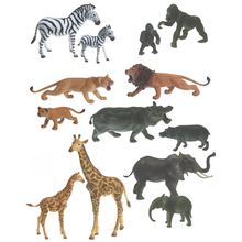 Savanna Animals, 13 pcs