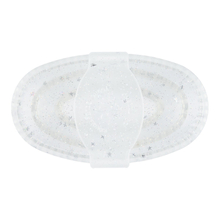 Cheval Roi Accs. - Rubber Curry Comb, Silver