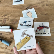 Extra Pictograms - Blank Cards, 30 pcs