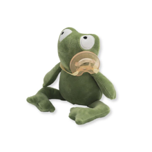 Frog Plush with Pacifier