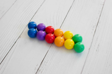 CONNETIX | Rainbow Balls for Ball Run, 12 pcs