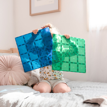 CONNETIX | Baseplates, Blue & Green, 2 pcs