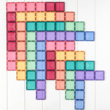 CONNETIX | Pastel Rectangle Pack, 24 pcs