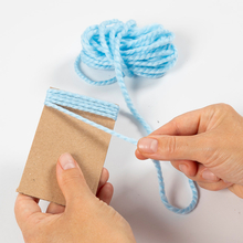 DIY Yarn-Wrapped Animals - Owls & Mice 