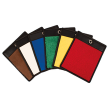 Textured Sensory Mats 20x25 cm, 6 pcs