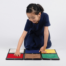 Textured Sensory Mats 20x25 cm, 6 pcs