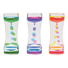 Liquid Timer Hourglass, 3 pcs