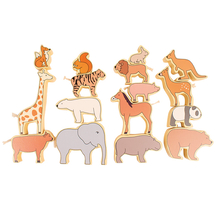 Stacking Animals, 16 pcs