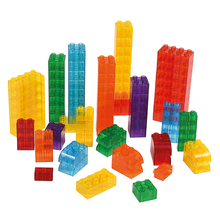 Translucent Building Bricks, 90 pcs