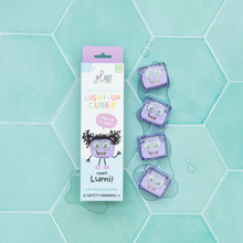 Sensory Light-Up Water Cubes - Lumi, 4 pcs