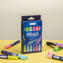 Crateit Markers - Pastels 3 mm, 6 pcs