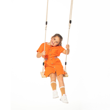 Wooden Swing 44x17.5 cm (Beige Rope) 