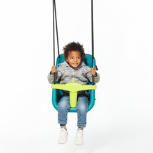 Baby Swing - Turquoise/Lime (Black Rope)