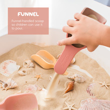 Nesting Scoops for Sensory Play - Green, 3 pcs