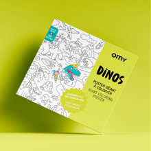 Colouring Poster - Dinos