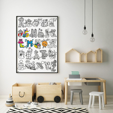 Colouring Poster - ABC 