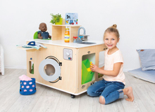 4-in-1 Play Kitchen/Household Station 