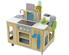 4-in-1 Play Kitchen/Household Station