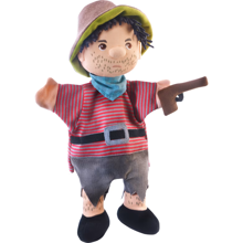 Hand Puppet 30 cm - Robber