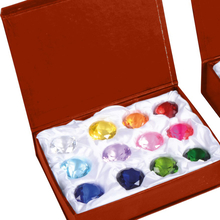 Diamonds Ø3 cm - Multicolour, 12 pcs