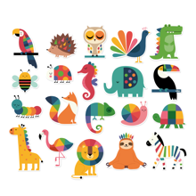 Magnets - Animals by Andy Westface, 20 pcs