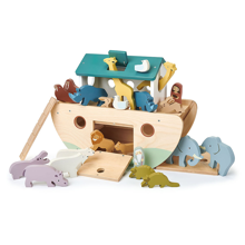 Wooden Noah’s Ark incl. 10 Animal Pairs