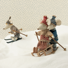 Maileg Mouse Sled 
