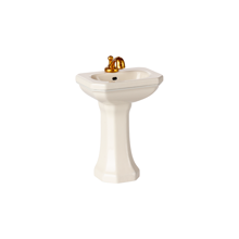 Maileg Bathroom Pedestal Sink for Mice - Off-White