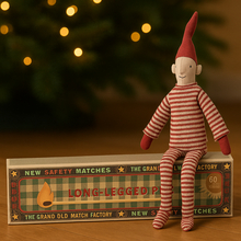 Maileg Long-Legged Elf in Matchbox, 34 cm
