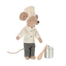 Maileg Chef Mouse - incl. Stockpot & Spoon