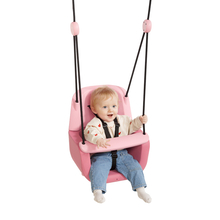 3-in-1 Baby Swing - Pink (Black Rope)