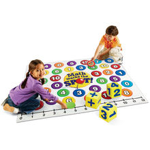 Math Marks the Spot Math Floor Game 122x152 cm