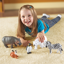 Jumbo Zoo Animals, 5 pcs