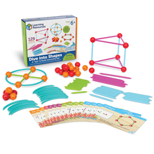 Dive into Shapes Sea & Build Geometry Set, 129 pcs