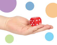 Soft Foam Dot Dice, 2 pcs