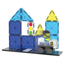 Magna-Tiles | Police Patrol, 20 pcs