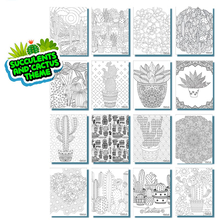 Magic Trace Refill Pages - Succulents, 16 pcs 