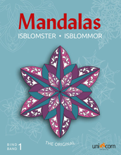 Mandala Colouring Book - Frost Flowers, Part 1