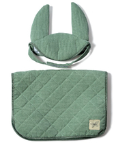 byASTRUP Accs. - Saddle Pad & Ear Bonnet, Green