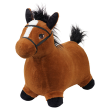 Bouncy Horse (Plush) - Brown