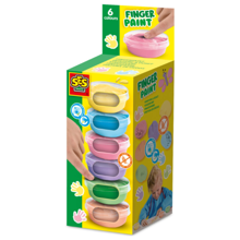 Finger Paint 6x45 ml - Pastel
