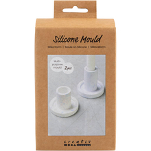 Silicone Mould - Candlestick Holders, 2 pcs